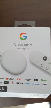 Нов Google Chromecast TV последната генерация със дистанционното