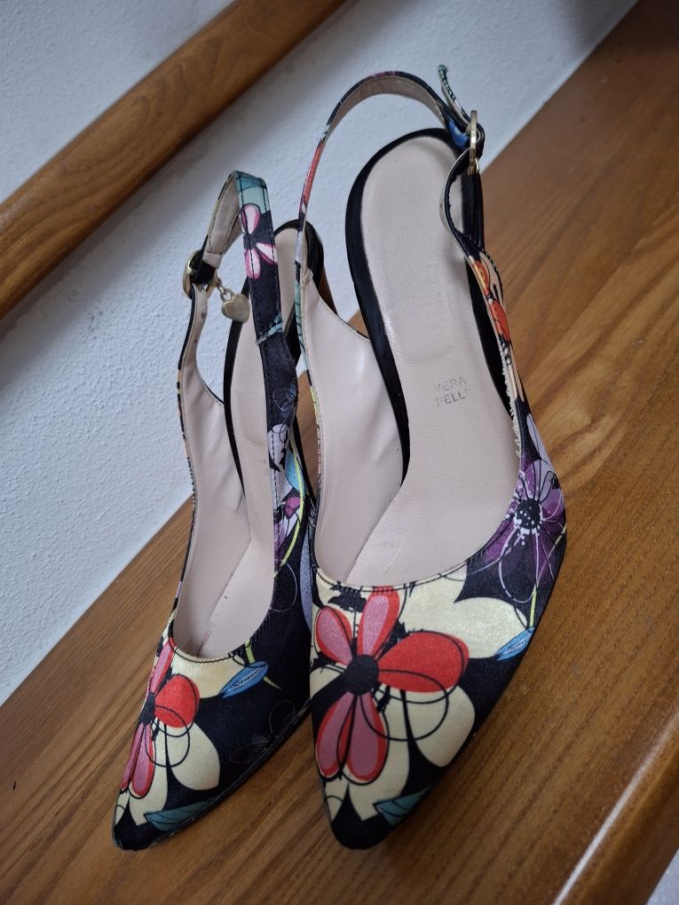 Pantofi decupati Vera Pelle 36