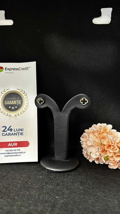 Cercei Aur 14K 2.65g (AG16 Moldova b.32001)-Garantie 2 ani!