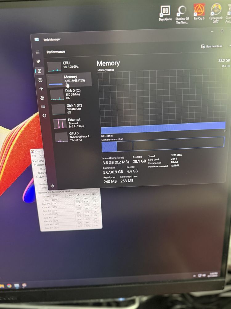 Pc gaming AAA custom watercool i9 rtx 3070