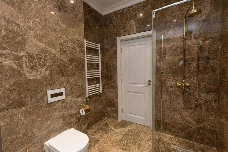 Подпрозоречни первази Мрамор Емперадор - 39 лв.л.м. с фаска и водобран