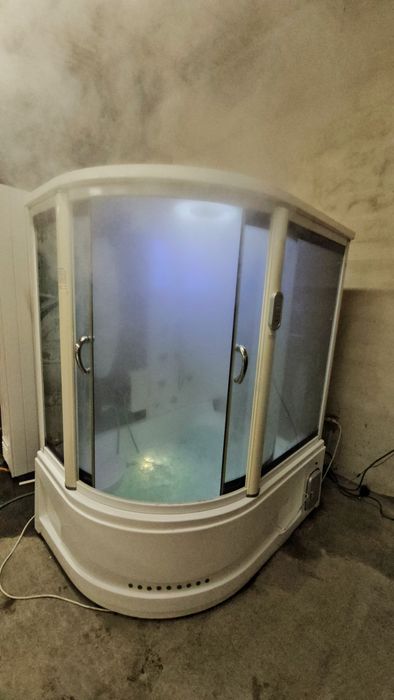 3в1 Душ кабина, Парна Баня, Джакузи за Двама 1.70х1.23