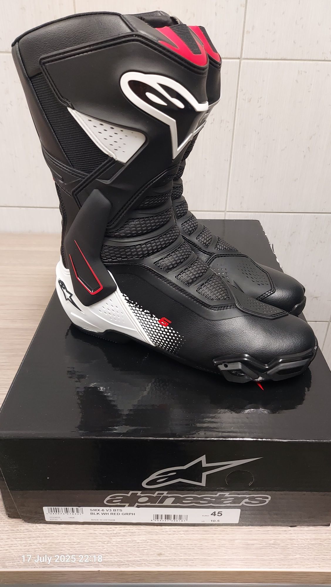 ЧИСТО НОВИ Alpinestars SMX-6 V3 номер 45