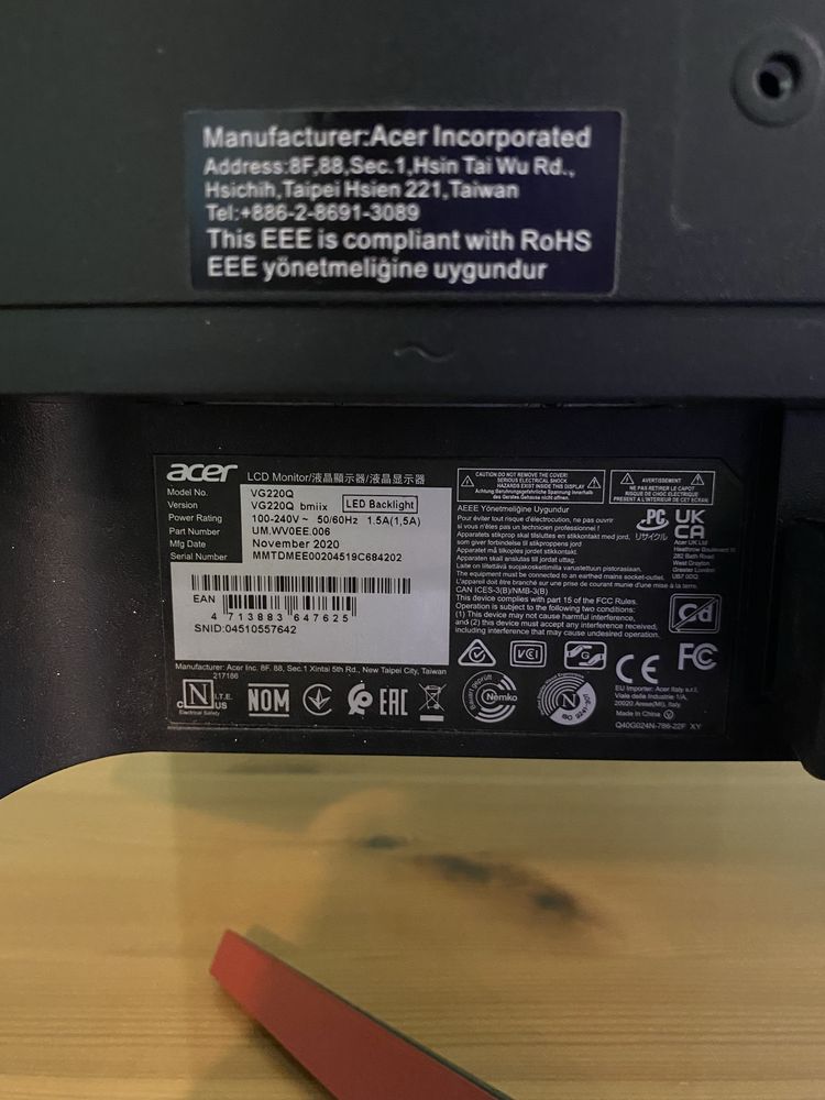 Monitor Acer Nou resigilat