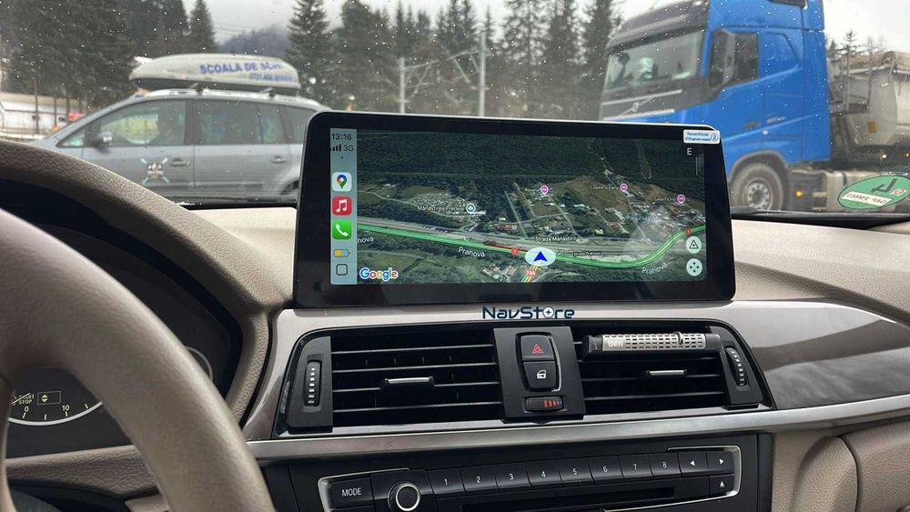 Navigatie BMW Seria 3  Seria 4  12.3 Inch + rama + camera marsarier