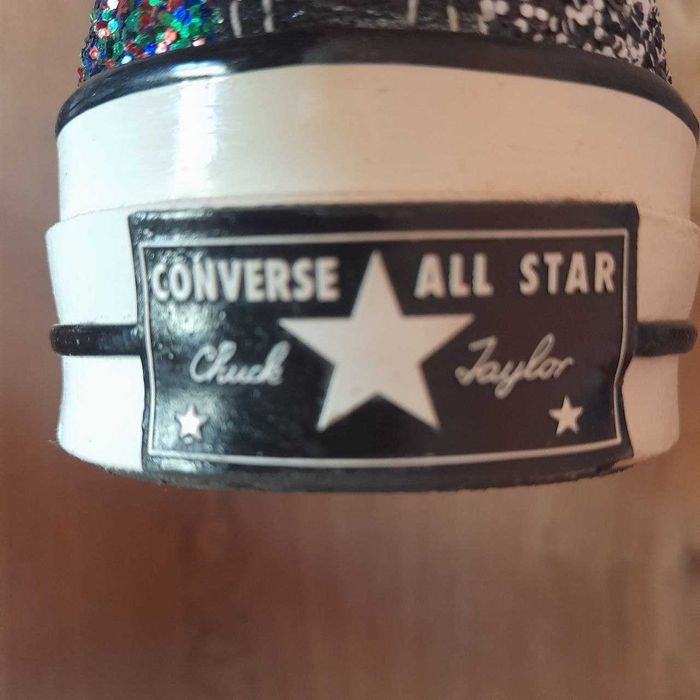 Converse x JW Anderson Chuck 70 Hi Glitter Black Multicolor / 43-44р