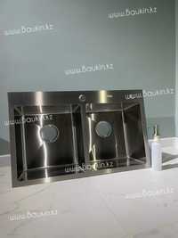 Кухонные мойки Авина (Avina), 78x48 сатин (satin), нержавеющий сталь