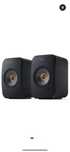 Set 2 Boxe Active KEF LSX II Carbon Black + kc62