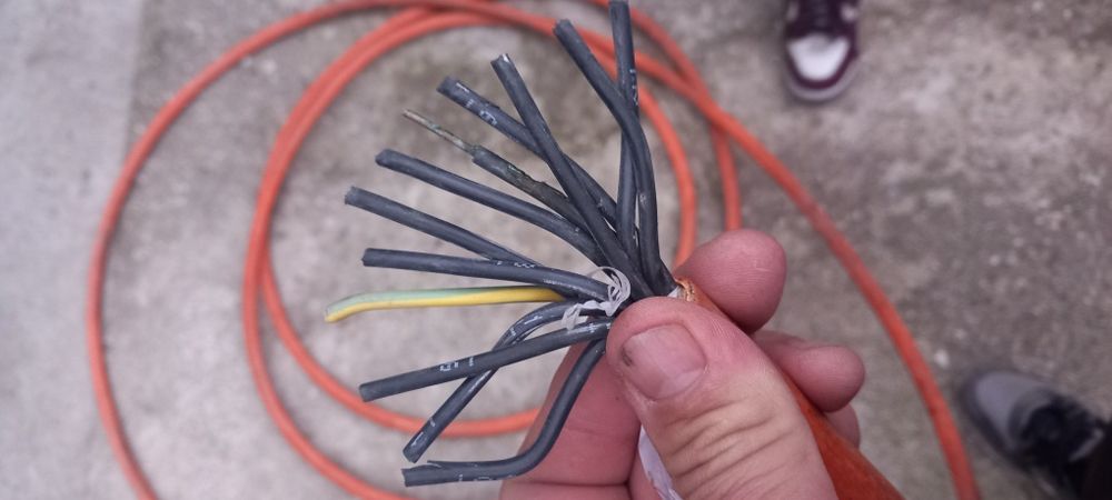 Cablu curent 12 x 2.5 x 6 m