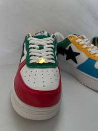 Adidas bape bapesta stil nike Air force 1 mandarin duck colorway