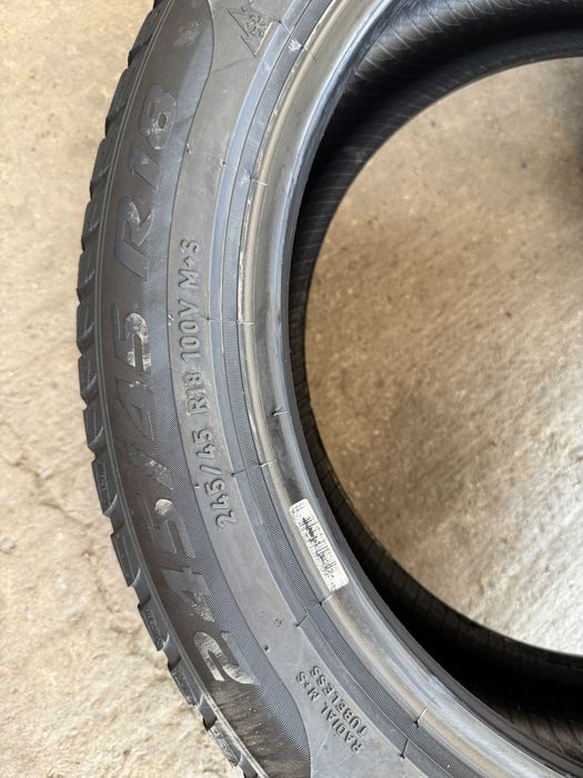 4 Anvelope Iarna 245/45/18 cu 275/40/18 Pirelli 2021