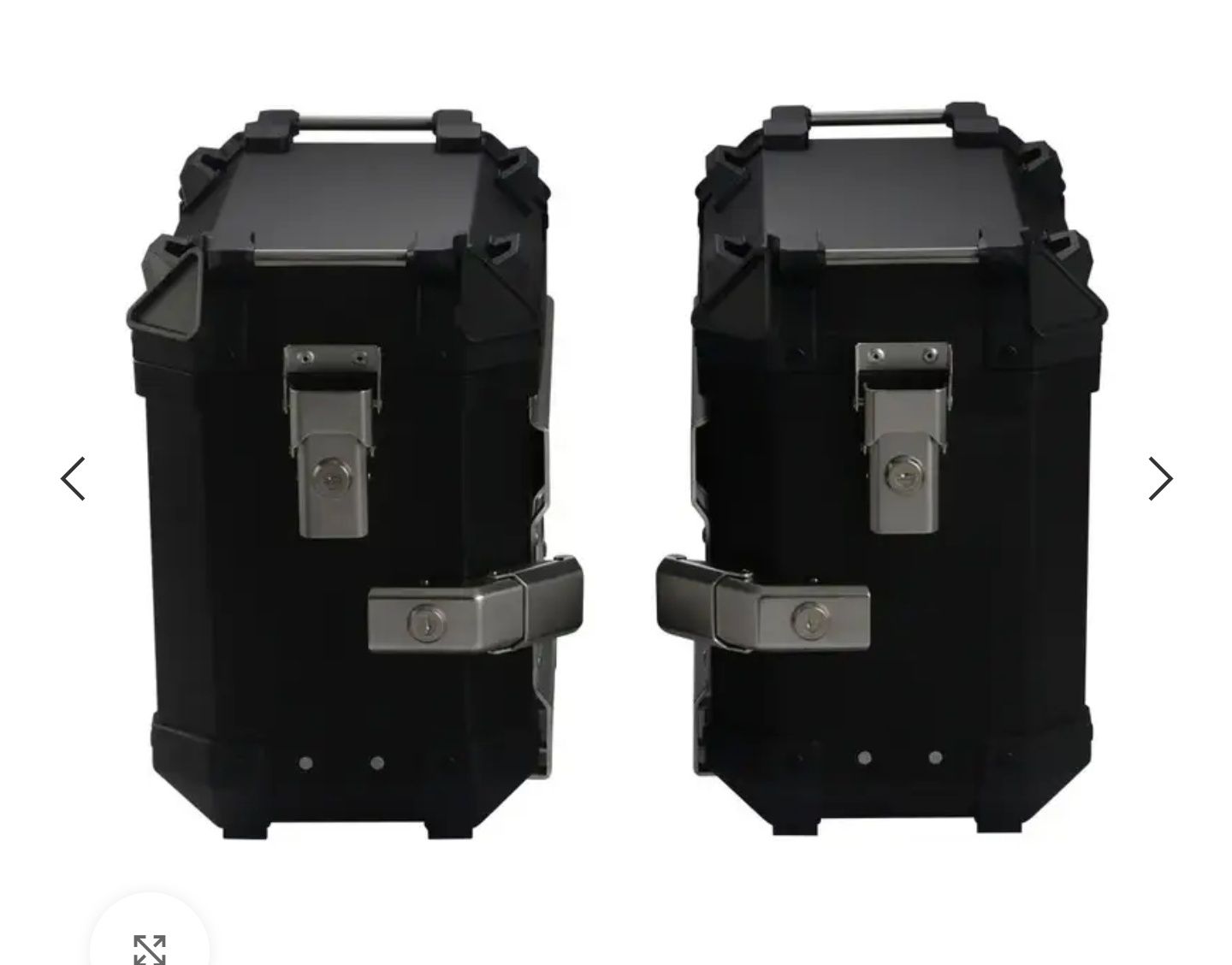 Cutii laterale Coocase X4 aluminiu 2x28L genti laterale moto
