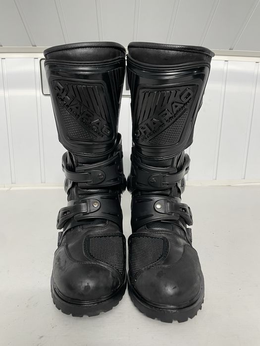 Cizme moto enduro Pharao Adventure marime 40 ghete protectii hard