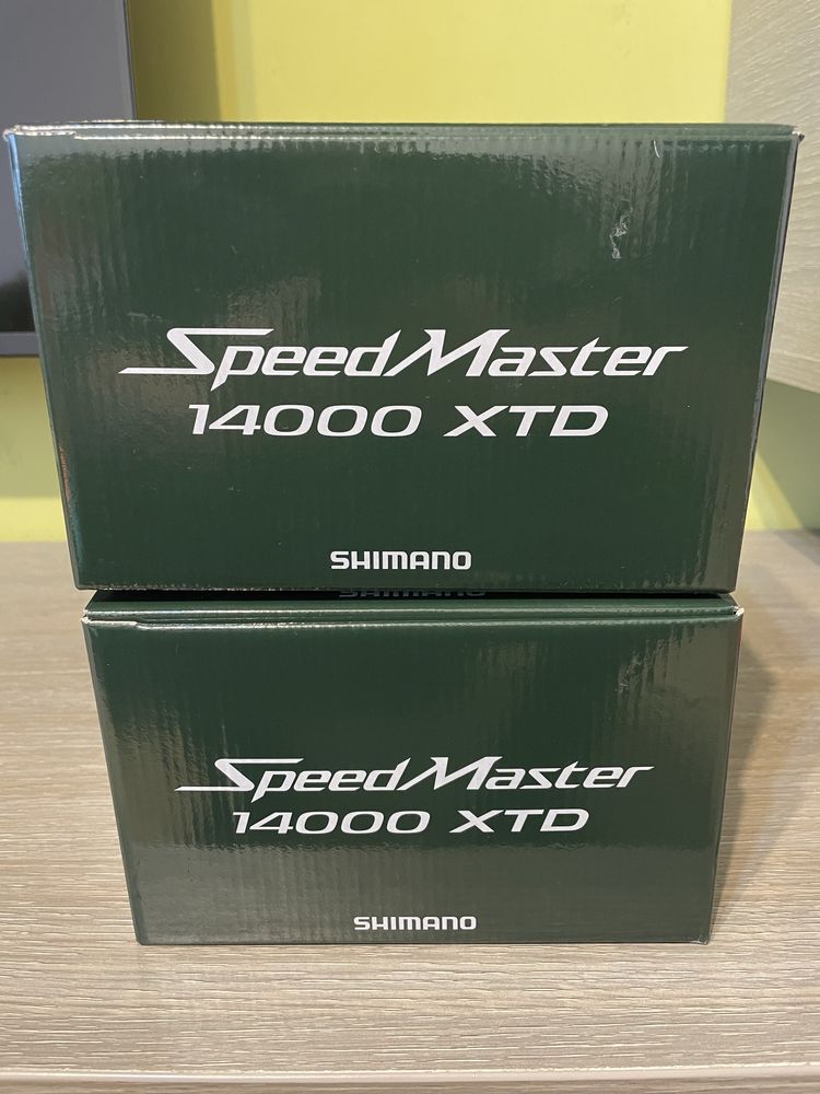 Vand 2 mulinete shimano speed master 14000 xtd