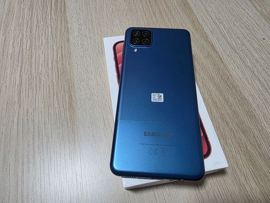 Samsung A12 blue