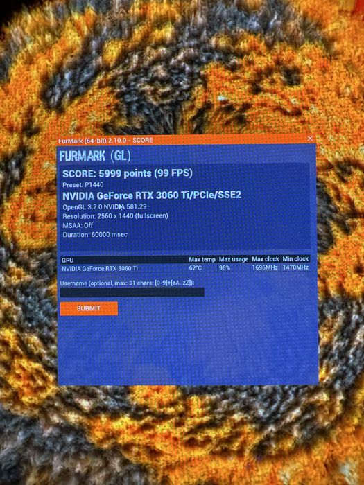 Placa video RTX 3060 ti gigabyte eagle oc