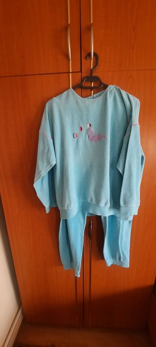 Pijama dama flausate L