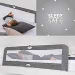 Bariera protectie pat copii rabatabila 150x50x44 cm Hauck Bed Guard