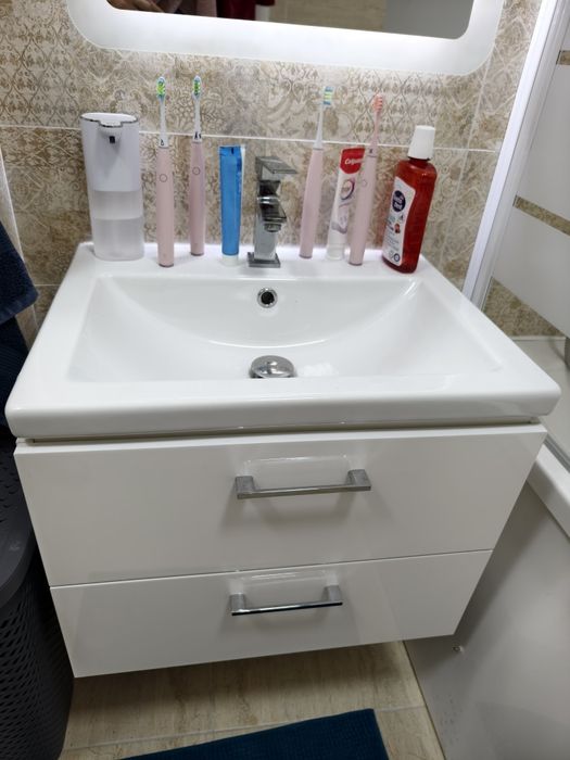 Set mobilier baie Ceresanit Lara Como