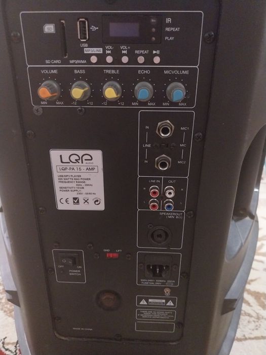 Vând boxa activa LQP PA 15 AMP