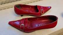 Pantofi piele lacuita, marime 37