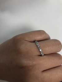 Inel eternity diamante aur 18k