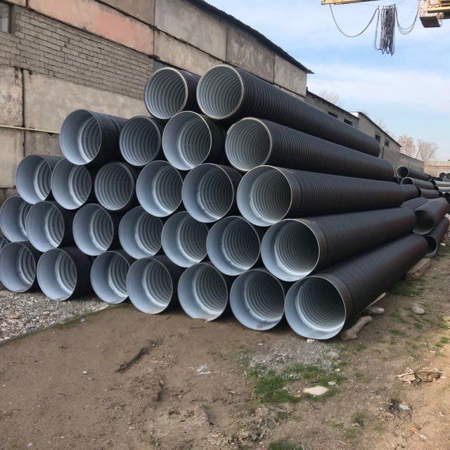 Труба пластиковые ПВХ гофра Завод ПВХ турба канализация. Водопровод