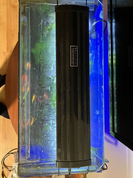 Аквариум оборудван 80 литра