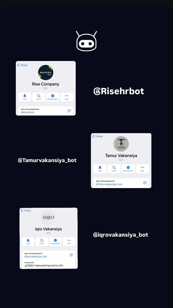 Telegram Bot Xizmati | Botxona_