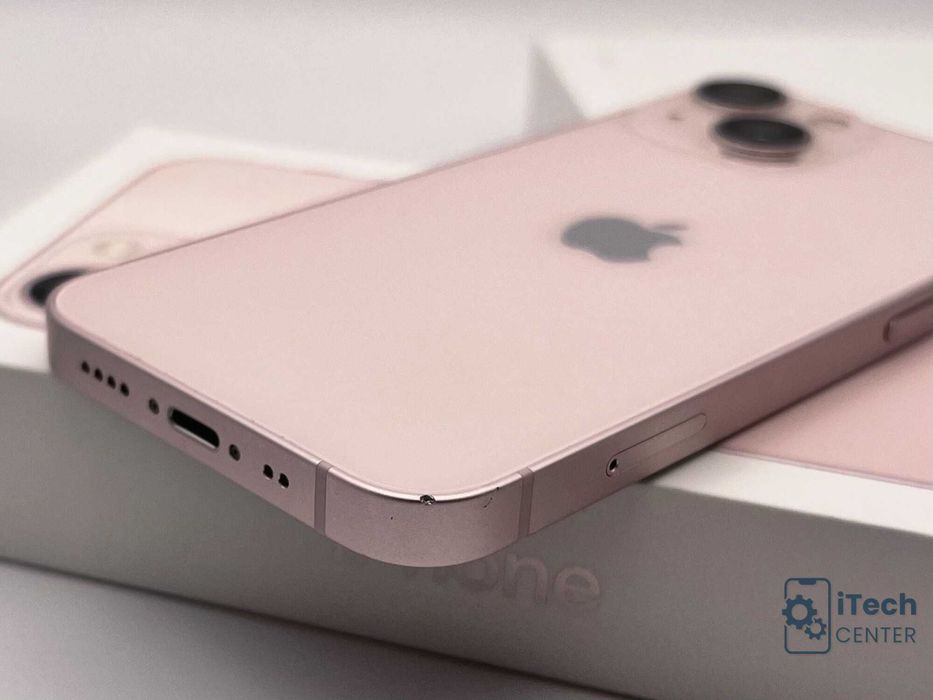 iPhone 13 mini, 128GB, Pink, 100% батерия, ОТЛИЧЕН, 1г. ГАРАНЦИЯ!