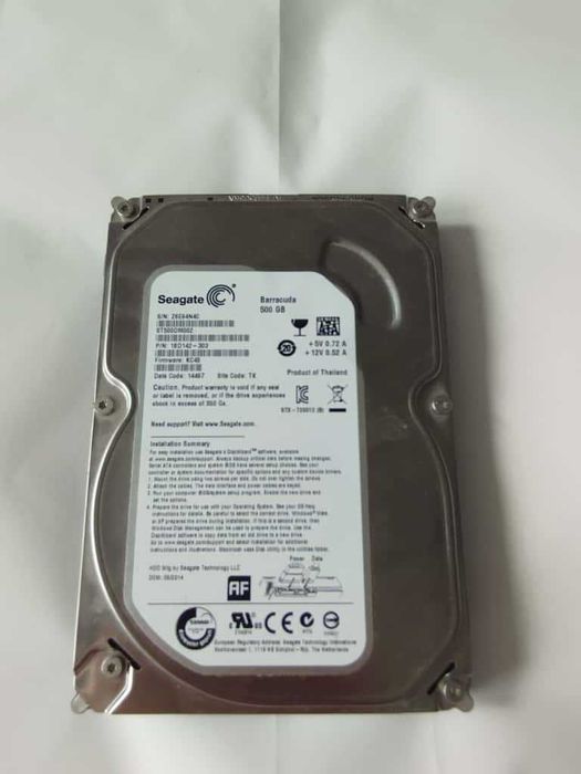 HDD Seagate Barracuda 500GB