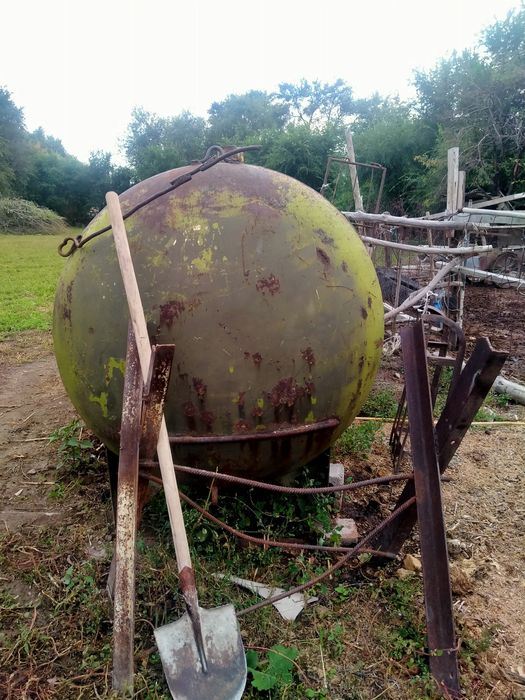 Бочка, железный 4т