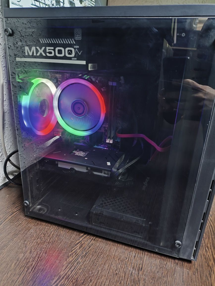 Corex H61+i5 2400+16Gb+RX580+SSD 512Gb 9шт