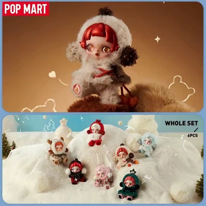 SKULLPANDA Winter Symphony Series - Blind Box - POP MART, 100% AUTHENT