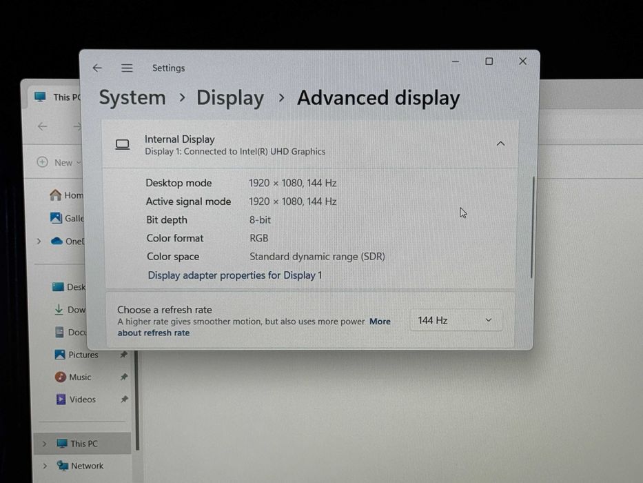 144Hz MSI Thin`Core i5-12450H/RTX 4050/16GB RAM/512GB SSD//Бат 100%
