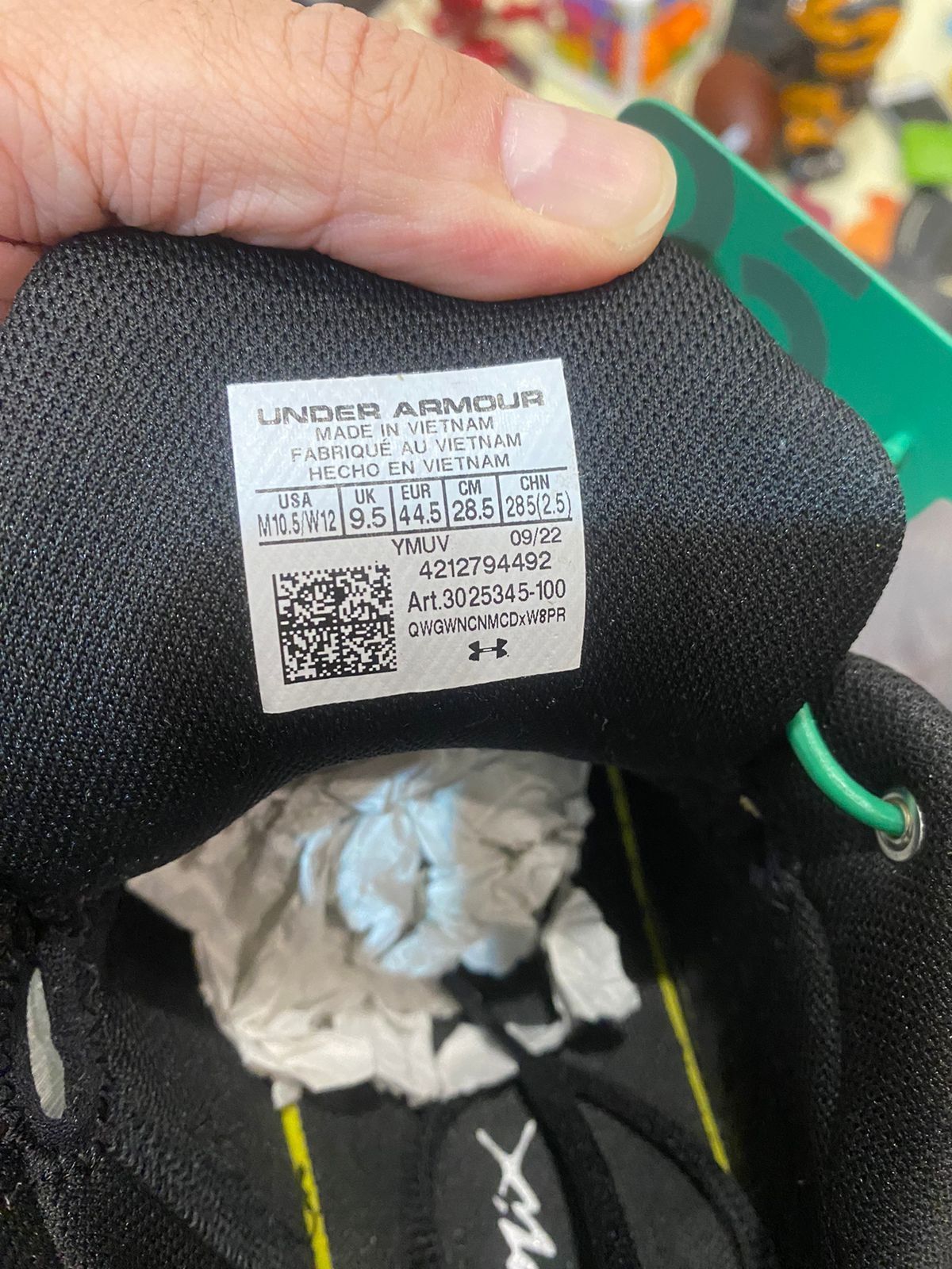 Кроссовки Under Armour spawn 4, оригинал. размер 44,5.