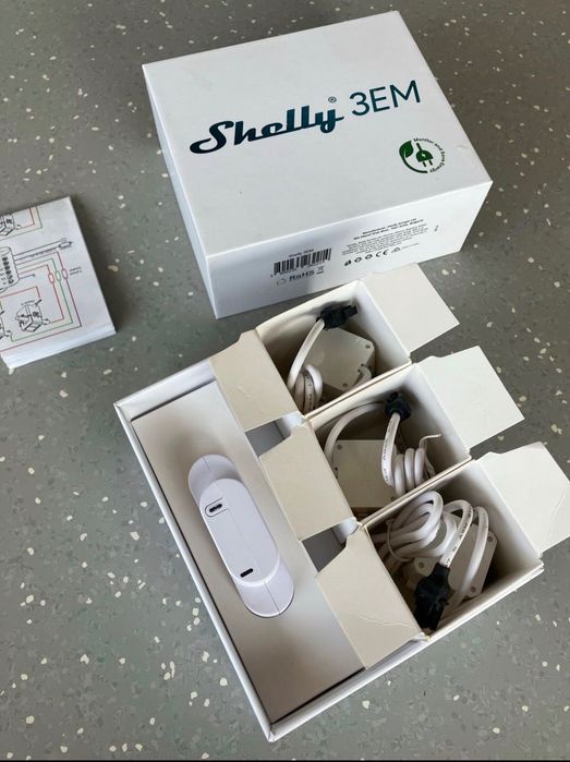 Shelly 3EM – Трифазен WiFi електромер