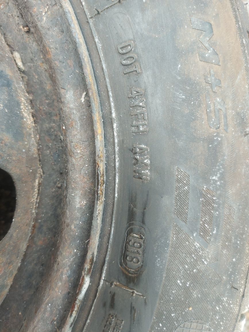 Зимни гуми с джанти 13 за рено меган