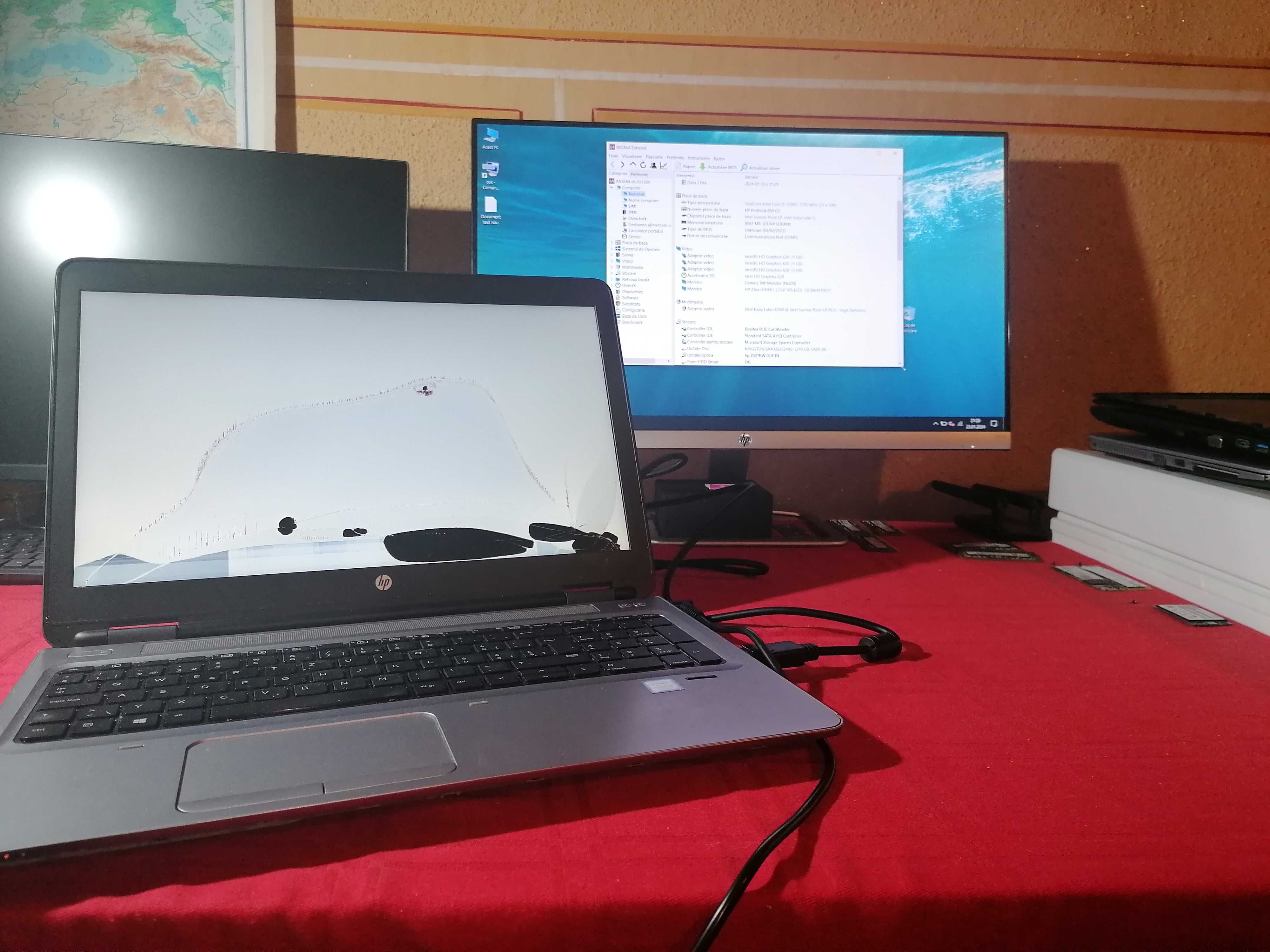 Laptop HP ProBook 650 G3  Intel i5-7200U , 15.6"