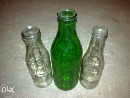 Стъклени бутилки различни
