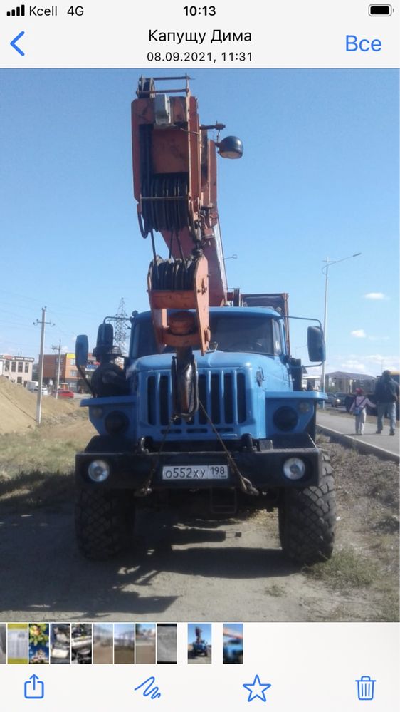 Услуги автокрана Урал 25 тонн