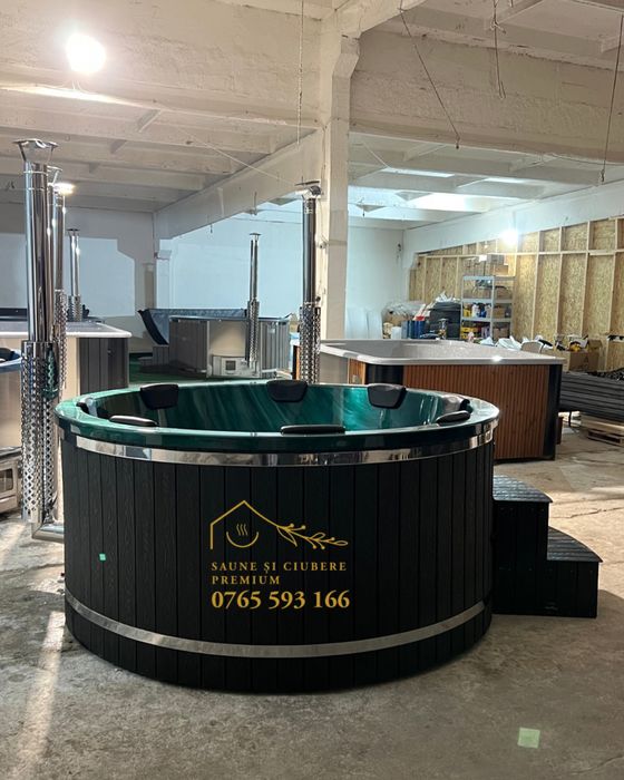 Ciubar din Acryl Verde Marmura 225 cm