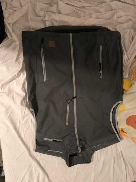 Vestă originala culoare gri