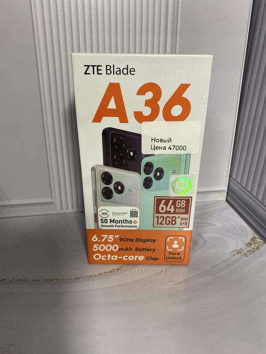 ZTE BLADE A36 4/64GB black