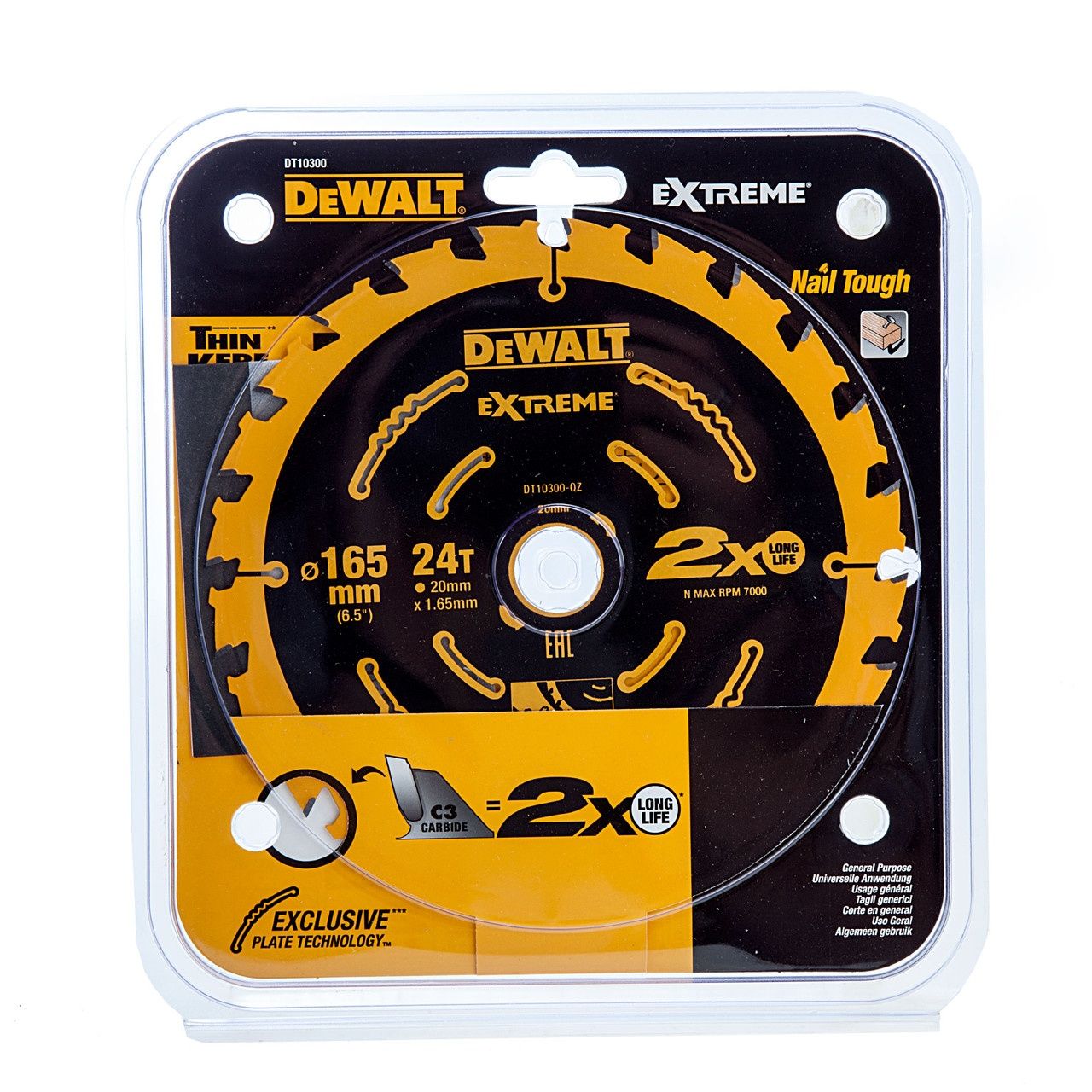 Диск за дърво Dewalt DT10300  165×20×24 зъба