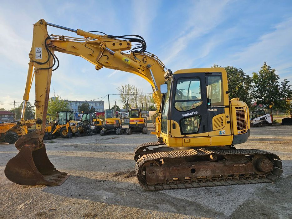 Komatsu PC 138 USLC-8 excavator pe senile compact Cupla rapida / clima / 2 cupe