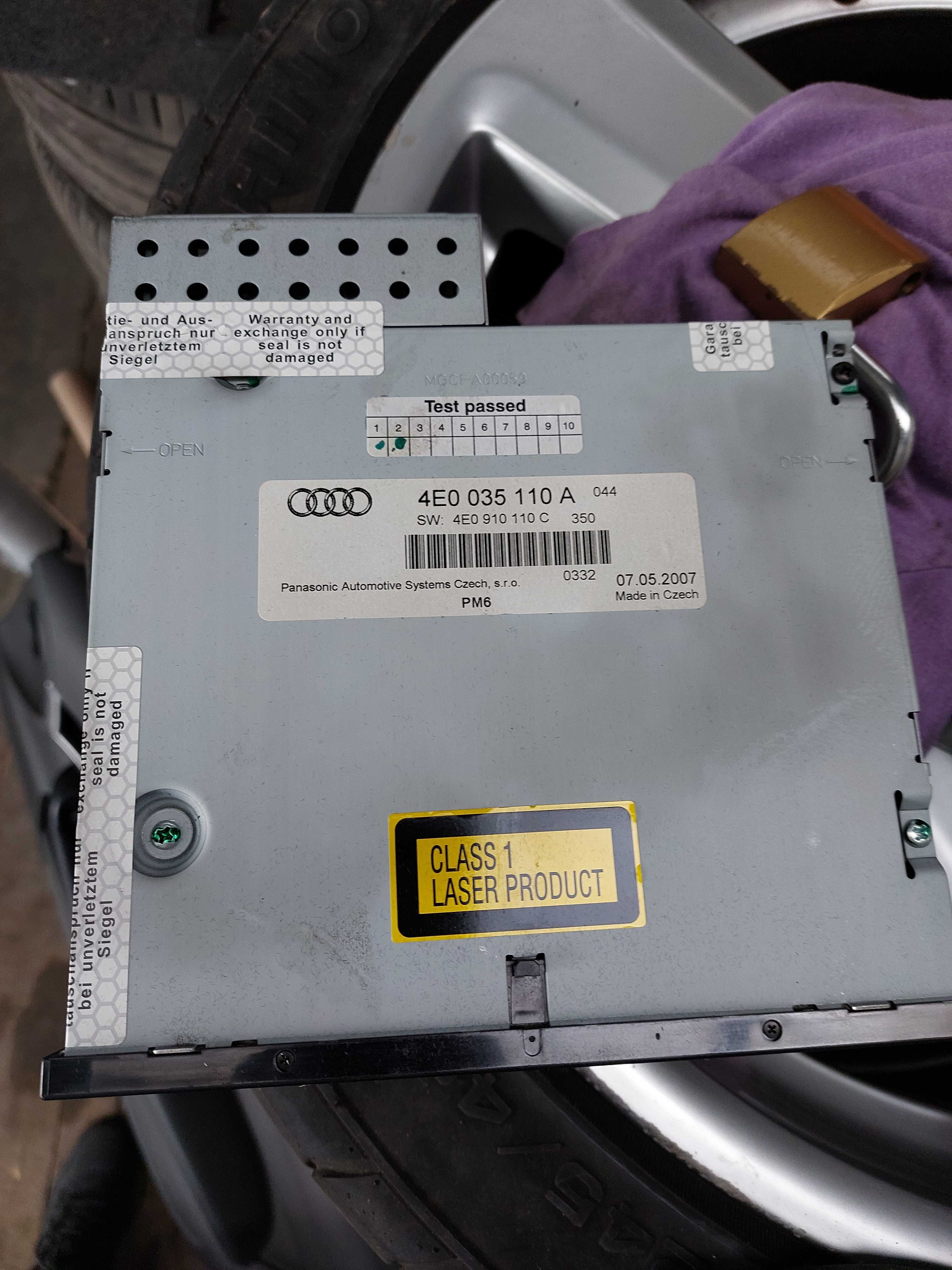Navigatie Magazie cd-uri Audi A6 C6 2004-2008