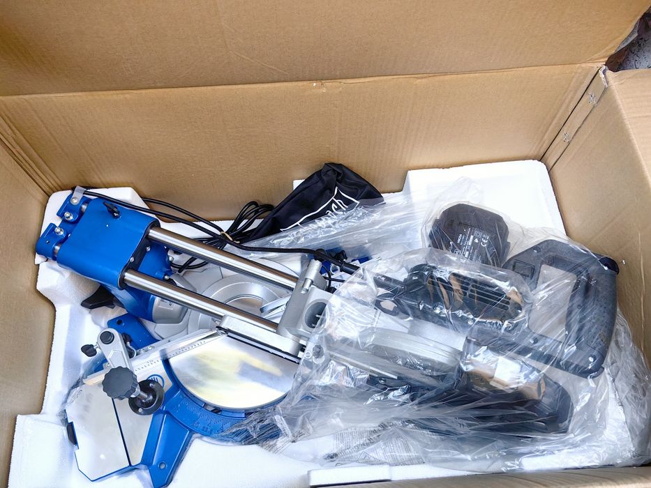 Комбиниран потапящ циркуляр HM110MP / Scheppach / 254 мм