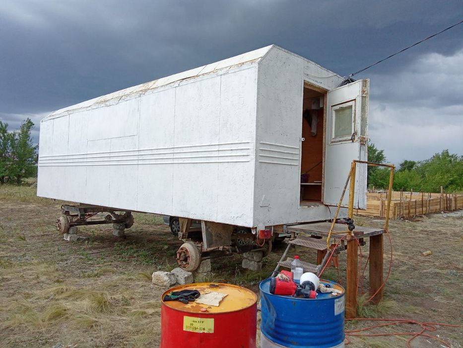Продам жилой передвижной вагон. Всесезонный.
