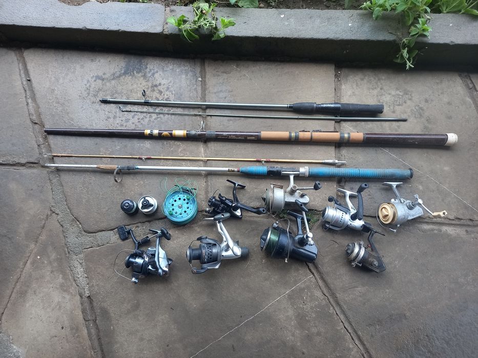 Ретро въдици и макари Germina